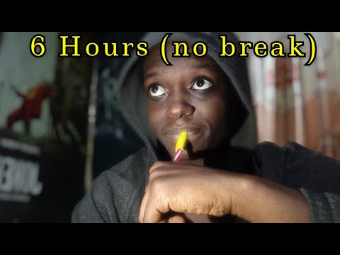 Study With Me | 6 Hours | NO BREAK | Rain sounds | One bathroom break at 3 hours (4/09/2025)