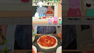 Pig Out On Peppa's Picture Perfect Pizza! 🤤 #shorts #peppa #pizza #italianfood