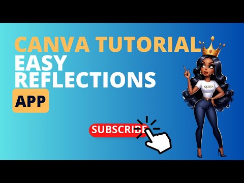 Canva Tutorial - Easy Reflections in