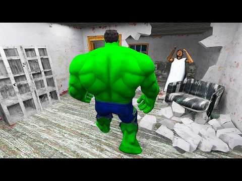 Playing as HULK in Granny House | 3D Animation
