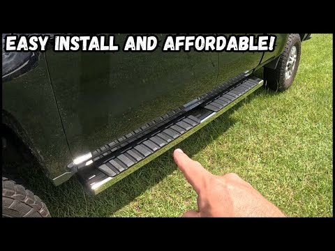 Chevy Silverardo Running Boards Install! Easy And Affordable