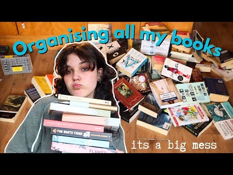 Reorganising my ENTIRE BOOK COLLECTION *gone wrong*