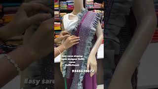 Vogue Designer sarees/ Easy Saree Draping/ free shipping and codavailable