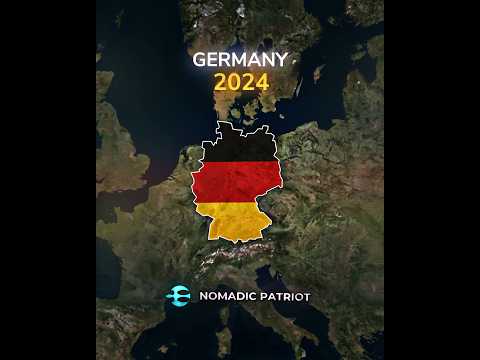 Evolution of Germany 🇩🇪 | History of Germany #shorts #germany #history #edit #map  #evolution