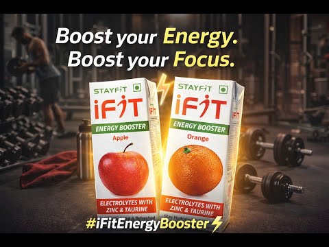StayFit Energy Drink | Energy Drink 200ml Apple & Orange  | Stayfit iFiT | iFiT Energy Drink