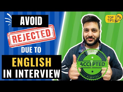 How to Avoid Rejection Due to English in Placements🤩 with this Full Guide for Job Preparation!