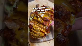 Macro-Friendly, High Protein Honey Habenero Chicken Sliders #shorts