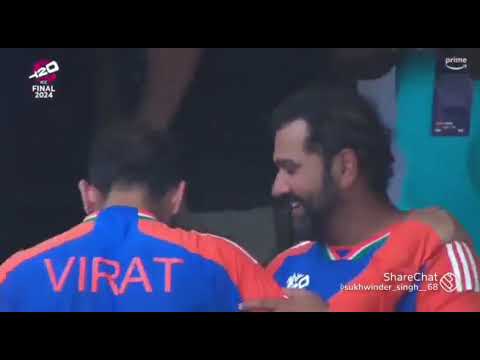 we will never forget This moment ❤️🙏 Thank you Rohit and Virat 😇
