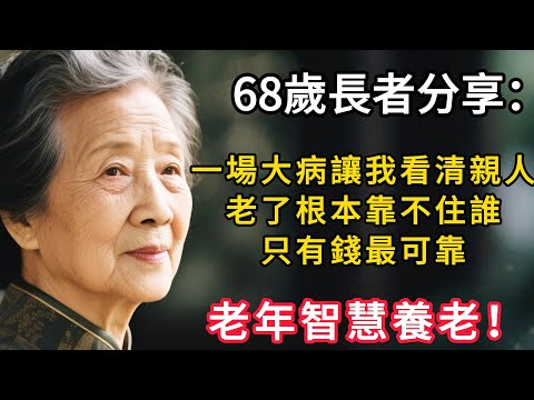 68歲長者分享：一場大病讓我看清親人，老了根本靠不住誰，只有錢最可靠，老年智慧養老！#人生故事#生活哲學#生活經驗#晚年生活 #长寿