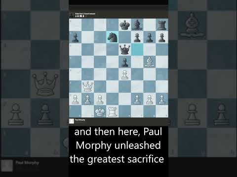 Who was Paul Morphy? #chess #paulmorphy #operagame  #chessspeedrun #chessopening #speedchess