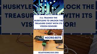 STEM project: Train #AI with a #HuskyLens #physicalComputing #microbit #hummingbirdbit
