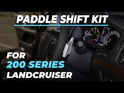 PVS Paddle Shift Kit Install Video to Suit Toyota 200 Series LandCruiser