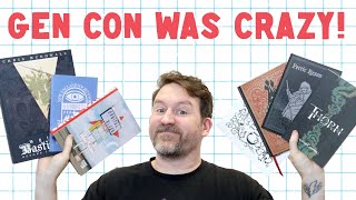 So many cool TTRPGs at Gen Con!