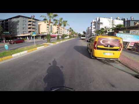Alanya City Centrum Alanya Castle Road Scooter Trip HD