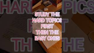 Study tips for STRAIGHT A's 💯 #shorts #study #toppersecrets