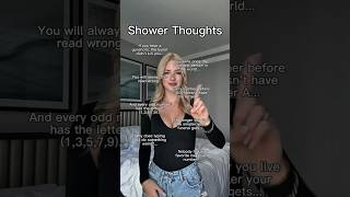 Shower Thoughts