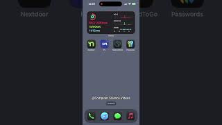 How to LOCK An iPhone Application - IOS 18 Update #shorts #youtubeshorts #computersciencevideos