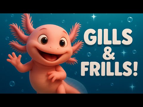 Gills and Frills | Axolotl Song for Kids 🦎 Sing Along & Learn!