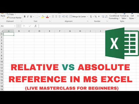 Master Relative VS Absolute Cell Reference in Microsoft Excel