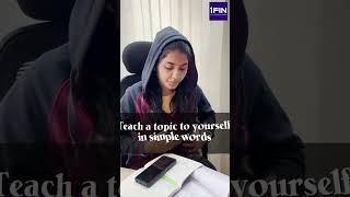 Topper's Secrets🤫#educationaltips #catopper #exams #TopperSecrets #examtips #cainter #cafinal #icai