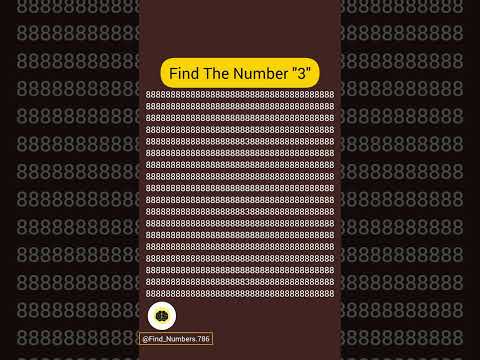 Find 3 numbers in less than 11 seconds. #quiz #puzzlegame #highmindtest #numerologia #shortvideo