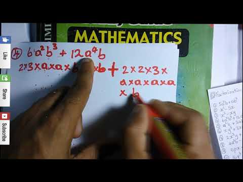 How to Factorize using the Distributive Law?