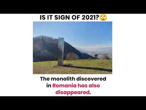 Mysterious Monolith story | Also showed in movie 2001 : A space odyssey | Mysteries