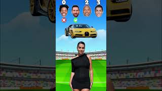 Ronaldo vs Messi vs The Rock vs IShowSpeed - Georgina asks ⚽😎#football #footballshorts
