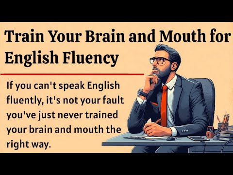 Train Your Brain and Mouth for English Fluency || Graded Reader || Speak Fluently English ✅