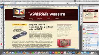Converting a PSD to HTML -- Part 1 of 3