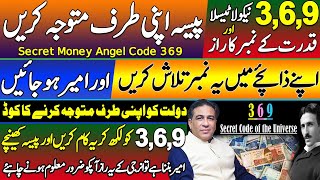 Secret Number 369 || Attract Money With Angel Code || Astrologer Syed Haider Jafri | Falak Sheikh