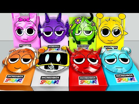 Paper DIY💖 Unboxing INCREDIBOX Blind Box, How to make Blind Bag | Tana Cubes DIY