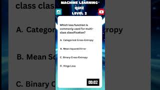 Machine Learning Quiz Level 2: Test Your ML Knowledge! #machinelearningfullcourse #aitrivia