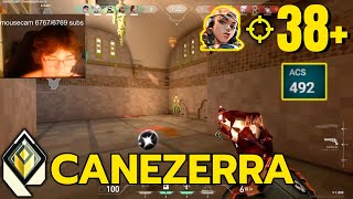 BIND! 38 ELIMS! ENVY CANEZERRA RAZE RADIANT RANKED GAMEPLAY