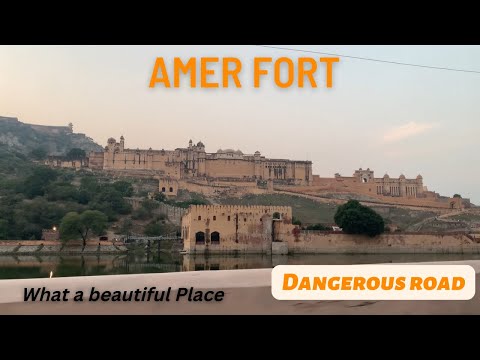 Amer Fort of Jaipur  at Night | Beautiful Place | Dangerous Road | Krrishi Rathore