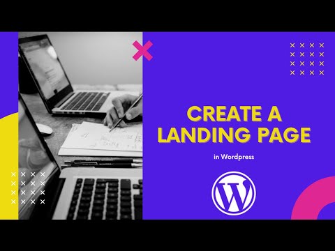 Create a Landing Page in Wordpress with Elementor
