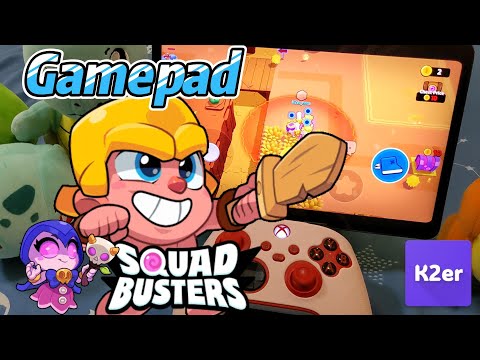 How to Play "Squad Busters" with a Gamepad: K2er Mapping Tool Setup Guide