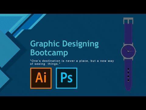Adobe Illustrator CC or CS6 Training - Class 8 - Wrist Watch Illustration + Rotate Tool Urdu/ Hindi🔥