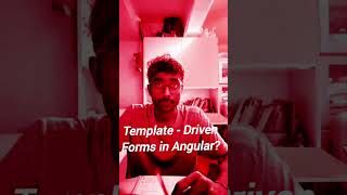 Template Driven Forms in Angular 🐢🤔⁉️