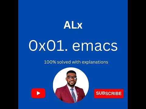 0X01. Emacs