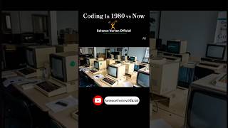 Coding Then and Now. How Time Changed Programming Forever #shorts #coding #computer #ai #programming