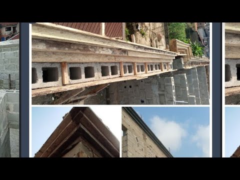 learn carpentry formwork parapet with no plastering, all detail #construction #parapet #engineering