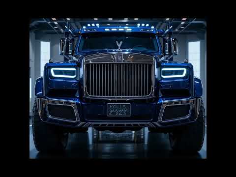 2025 Caterpillar Rolls-Royce SUV – The World's Most Powerful Luxury