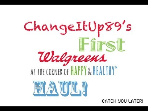 Walgreens Haul!