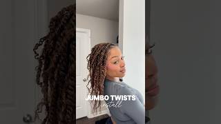 These Jumbo Twists are 🔥🔥😍 @qvrhairofficial  #minitwists #twists #protectivestyles #naturalhair