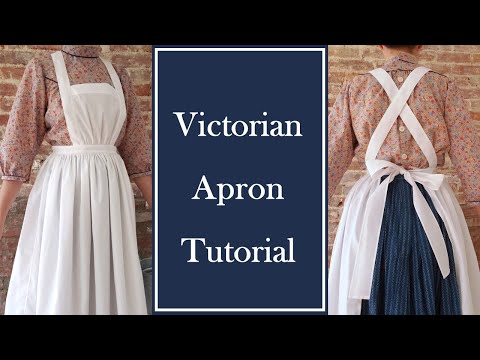 Victorian Pinafore Apron Tutorial & Pattern