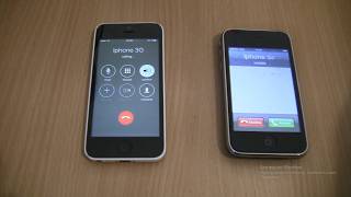 Incoming call&Outgoing call at the Same Time Iphone 3G+Iphone 5c White