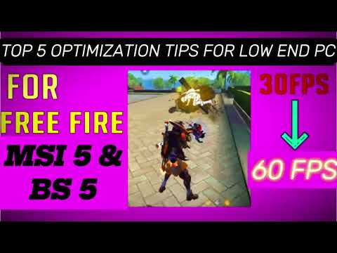 Optimize Low-End PCs for Free Fire - Top 5 Important Settings
