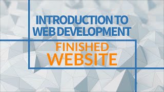 FINISHED WEBSITE | INTRO TO WEB DEVELOPMENT TRAINING | SEAict