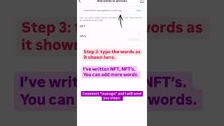 How to avoid NFT scamms on instagram? #tipsandtricks #instagramtips #avoidscams #nftartist